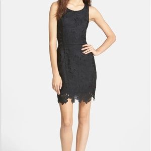 ASTR floral fitted dress